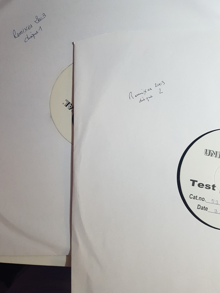 Cover of Remixes, 2009 Europe pressing